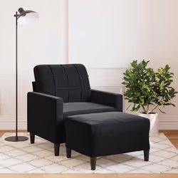 VidaXL 3278262 set di mobili per soggiorno Nero Legno compensato - Vista aggiuntiva 2