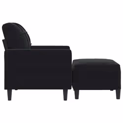 VidaXL 3278262 set di mobili per soggiorno Nero Legno compensato - Vista aggiuntiva 4