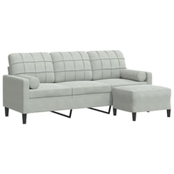 VidaXL 3278267 divano Grigio chiaro