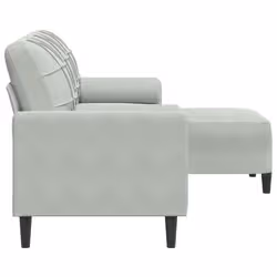 VidaXL 3278267 divano Grigio chiaro - Vista aggiuntiva 4