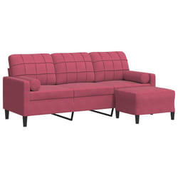 VidaXL 3278271 divano Bordeaux