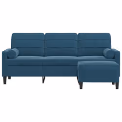 VidaXL 3278276 divano Blu - Vista aggiuntiva 3