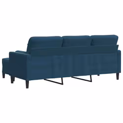 VidaXL 3278276 divano Blu - Vista aggiuntiva 5