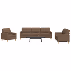 VidaXL 3278290 set di mobili per soggiorno Marrone Metallo - Vista aggiuntiva 2