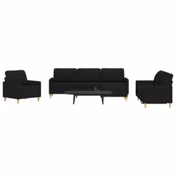VidaXL 3278291 set di mobili per soggiorno Nero