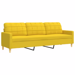 VidaXL 3278300 set di mobili per soggiorno Giallo - Vista aggiuntiva 6