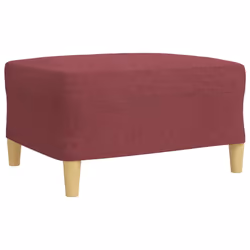 VidaXL 3278309 set di mobili per soggiorno Rosso - Vista aggiuntiva 7