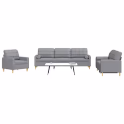 VidaXL 3278311 set di mobili per soggiorno Grigio