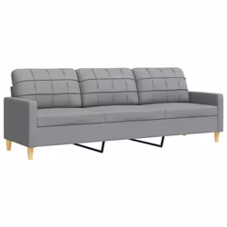 VidaXL 3278319 set di mobili per soggiorno Grigio - Vista aggiuntiva 5