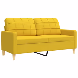 VidaXL 3278332 set di mobili per soggiorno Giallo - Vista aggiuntiva 4