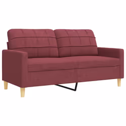VidaXL 3278333 set di mobili per soggiorno Rosso - Vista aggiuntiva 4