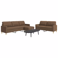 VidaXL 3278338 set di mobili per soggiorno Marrone - Vista aggiuntiva 2