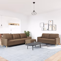 VidaXL 3278338 set di mobili per soggiorno Marrone - Vista aggiuntiva 3