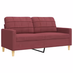 VidaXL 3278349 set di mobili per soggiorno Rosso - Vista aggiuntiva 4