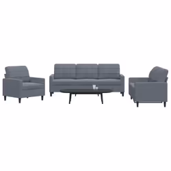 VidaXL 3278352 set di mobili per soggiorno Grigio