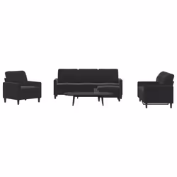 VidaXL 3278386 set di mobili per soggiorno Nero