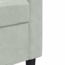 VidaXL 3278401 set di mobili per soggiorno Grigio chiaro Metallo, Legno compensato - Vista aggiuntiva 7
