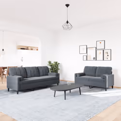VidaXL 3278402 set di mobili per soggiorno Grigio