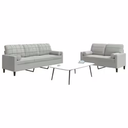 VidaXL 3278411 set di mobili per soggiorno Grigio