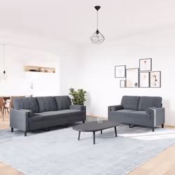 VidaXL 3278412 set di mobili per soggiorno Grigio