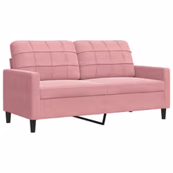 VidaXL 3278444 set di mobili per soggiorno Rosa Metallo, Legno compensato - Vista aggiuntiva 5