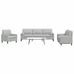 VidaXL 3278451 set di mobili per soggiorno Grigio