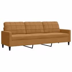 VidaXL 3278458 set di mobili per soggiorno Marrone Metallo, Legno compensato - Vista aggiuntiva 4