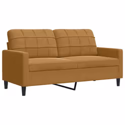 VidaXL 3278458 set di mobili per soggiorno Marrone Metallo, Legno compensato - Vista aggiuntiva 5
