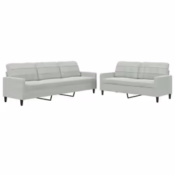 VidaXL 3278481, Grigio, Schiuma, Metallo, Poliestere, Polywood, Tessile, 2,26 m, 77 cm, 80 cm