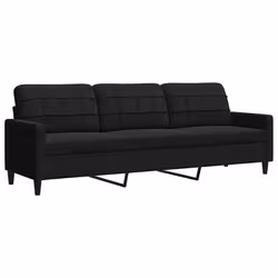 VidaXL 3278486 set di mobili per soggiorno Nero Metallo, Legno compensato - Vista aggiuntiva 4