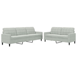 VidaXL 3278491 set di mobili per soggiorno Grigio