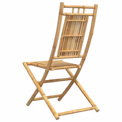 VidaXL 3278512 sedia da esterno Terrazzo Seduta imbottita Bamboo - Vista aggiuntiva 7