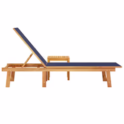 VidaXL 3279250 sedia da esterno Salone Seduta imbottita Legno di acacia, Tessuto - Vista aggiuntiva 4