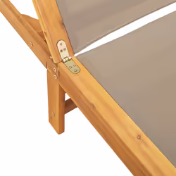 VidaXL 3279251 sedia da esterno Salone Seduta imbottita Legno di acacia, Tessuto - Vista aggiuntiva 6