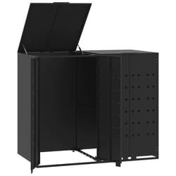 VidaXL 3279977 accessorio per contenitori di rifiuti Nero