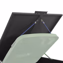VidaXL 3279977 accessorio per contenitori di rifiuti Nero - Vista aggiuntiva 8