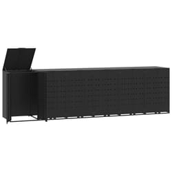 VidaXL 3279981 accessorio per contenitori di rifiuti Nero