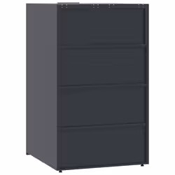 VidaXL 3279982 accessorio per contenitori di rifiuti Antracite - Vista aggiuntiva 6