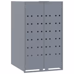 VidaXL 3279987 accessorio per contenitori di rifiuti Grigio - Vista aggiuntiva 4