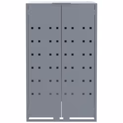 VidaXL 3279987 accessorio per contenitori di rifiuti Grigio - Vista aggiuntiva 5