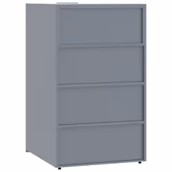 VidaXL 3279987 accessorio per contenitori di rifiuti Grigio - Vista aggiuntiva 6