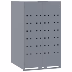 VidaXL 3279988 accessorio per contenitori di rifiuti Grigio - Vista aggiuntiva 4