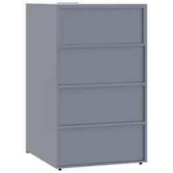 VidaXL 3279988 accessorio per contenitori di rifiuti Grigio - Vista aggiuntiva 6