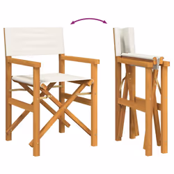 VidaXL 4008507 sedia da esterno Terrazzo Poliestere, Teak - Vista aggiuntiva 6