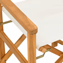 VidaXL 4008507 sedia da esterno Terrazzo Poliestere, Teak - Vista aggiuntiva 7