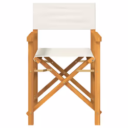 VidaXL 4008512 sedia da esterno Terrazzo Poliestere, Teak - Vista aggiuntiva 4