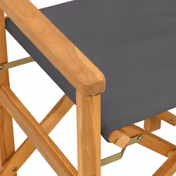 VidaXL 4008512 sedia da esterno Terrazzo Poliestere, Teak - Vista aggiuntiva 8