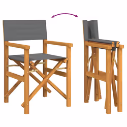 VidaXL 4008513 sedia da esterno Terrazzo Poliestere, Teak - Vista aggiuntiva 7