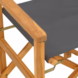 VidaXL 4008513 sedia da esterno Terrazzo Poliestere, Teak - Vista aggiuntiva 8