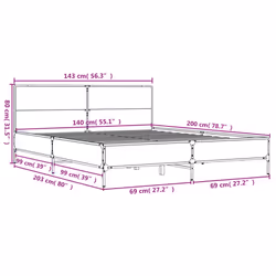VidaXL 3280002 rete a doghe - Vista aggiuntiva 8
